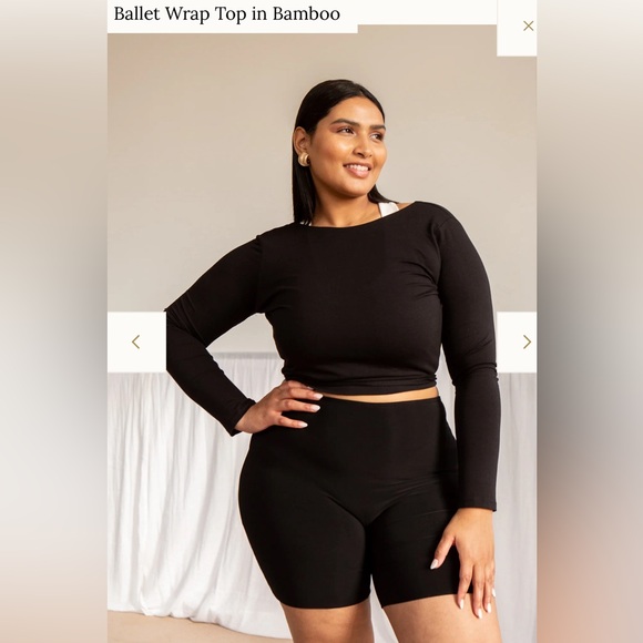 2 pieces! AYM Audrey midi dress and ballet bamboo wrap top in mauve pink - Picture 3 of 11